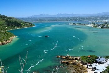 Knysna lagoon as seen from The Heads, Knysna, Garden Route